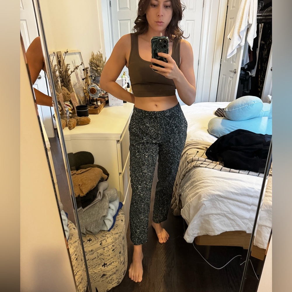 Zara print trousers (medium)